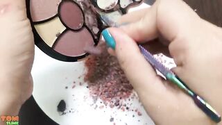 Mixing Makeup and Eyeshadow into Slime ASMR! Satisfying Slime Video #682