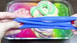 Mixing Makeup and Clay into Store Bought Slime ASMR! Satisfying Slime Video #673