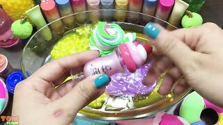 Mixing Makeup and Clay into Store Bought Slime ASMR! Satisfying Slime Video #659
