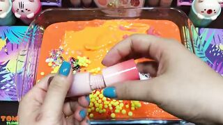 Making Slime with Mickey Mouse ! Mixing Makeup, Floam and More into Slime ASMR! #662