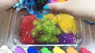 Making Slime With Galaxy Glue ! Mixing Makeup, Clay and More into Slime !! Satisfying Slime #660