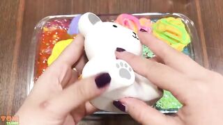 Making Slime With Glitter Glue ! Mixing Makeup, Clay and More into Slime !! Satisfying Slime #659