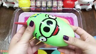 Making Slime With Funny Balloons ! Mixing Makeup, Clay and More into Slime !! Satisfying Slime #658
