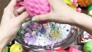 Mixing Makeup and Clay into Store Bought Slime ASMR! Satisfying Slime Video #655