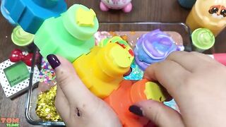 Making Slime with Bottle ! Mixing Makeup, Glitter and More into Slime ASMR! #651