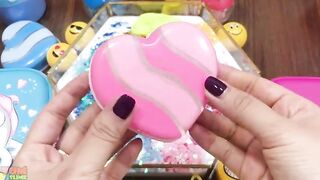Unicorn Slime Pink Vs Blue | Mixing Too Many Things into Slime ASMR! Satisfying Slime Video #642