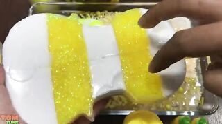 SPECIAL YELLOW SLIME | Mixing Random Things into Glossy Slime #597