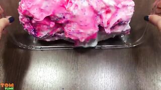 Pink vs Purple Slime | Mixing Makeup and Glitter into Slime | Satisfying Slime Video #590