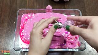 SPECIAL PINK SLIME | Mixing Random Things into Slime | Satisfying Slime Videos #573