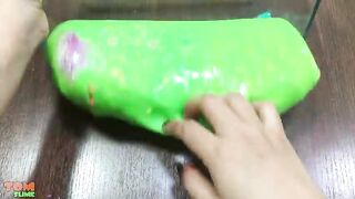 Mixing Beads and Glitter into Slime | Satisfying Slime Video #557