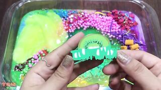 Mixing Makeup and Floam into Store Bought Slime | Satisfying Slime Videos #553