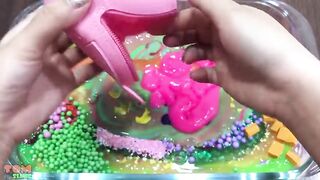 Mixing Makeup and Floam into Store Bought Slime | Satisfying Slime Videos #553