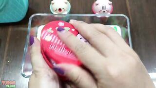 SPECIAL RAINBOW SLIME | Mixing Random Things into Glossy Slime | Satisfying Slime Video #550