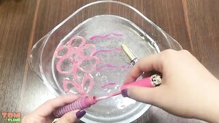 Mixing Makeup and Beads into Clear Slime | Satisfying Slime Videos #547