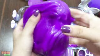 SPECIAL PURPLE SLIME | Mixing Random Things into Glossy Slime | Satisfying Slime Video #544