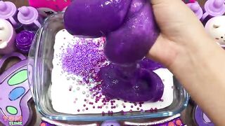 SPECIAL SERIES Purple Slime | Mixing Random Things into Slime | Slime Video #538
