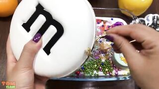 Mixing Makeup and Beads into Glossy Slime | Slime Smoothie | Satisfying Slime Videos #525