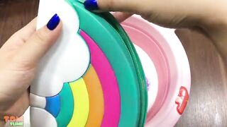 Peppa Pig Slime | Mixing Beads and Floam into Glossy Slime | Satisfying Slime Videos #500
