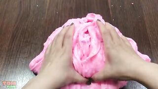 Peppa Pig Slime Pink Vs Blue | Mixing Random Things into Glossy Slime | Satisfying Slime Videos #488