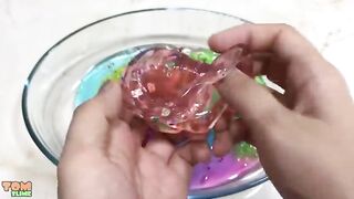 Mixing All My Clear Slime Together | Slime Smoothie | Satisfying Slime Videos #479