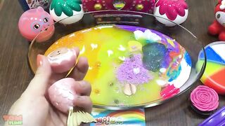 Mixing Makeup into Store Bought Slime | Slime Smoothie | Satisfying Slime Videos #476