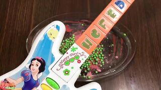 SPECIAL SERIES Disney Princess Slime | Mixing Random Things into Slime  Satisfying Slime Videos #467