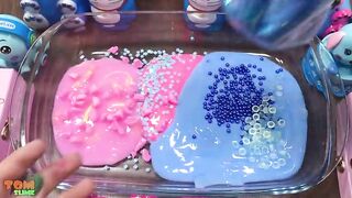 Pink vs Blue Slime | Mixing Too Many Things into Slime | Satisfying Slime Videos #449