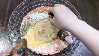 Gold Peppa Pig Slime | Mixing Random Things into Slime | Satisfying Slime Videos #442
