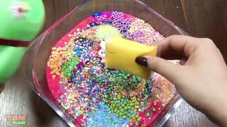 Mixing Random Things into Slime | Slime Smoothie | Satisfying Slime Videos #417