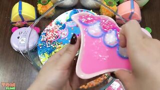 Mixing Random Things into Glossy Slime | Slime Smoothie | Satisfying Slime Videos #406