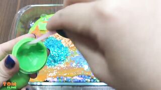 Mixing Glitter and Floam into Slime | Slime Smoothie | Satisfying Slime Videos #382