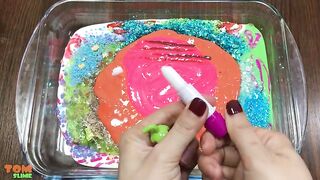 Mixing Makeup and Glitter into Glossy Slime | Slime Smoothie | Satisfying Slime Videos #365