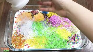 Mixing Random Things into Glossy Slime | Slime Smoothie | Satisfying Slime Videos #350