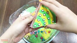 Disney Princess Slime | Mixing Beads and Glitter into Clear Slime | Satisfying Slime Videos #322