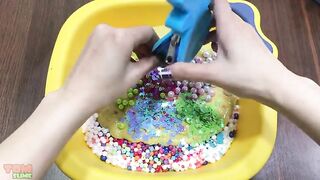 Baymax Slime | Mixing Random Things into Glossy Slime | Satisfying Slime Videos #315