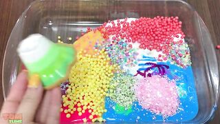Mixing Random Things into Slime | Slime Smoothie | Satisfying Slime Videos #302