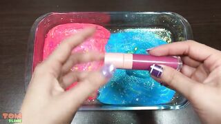 Pink Vs Blue Slime | Mixing Random Things into Slime | Satisfying Slime Videos #299