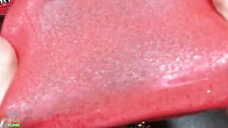 Red Slime | Mixing Random Things into Slime | Satisfying Slime Videos #291