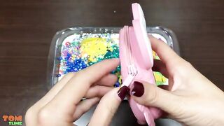 Mixing Random Things into Glossy Slime | Slime Smoothie | Satisfying Slime Videos #289