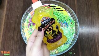 Rainbow Slime | Mixing Random Things into Glossy Slime | Satisfying Slime Videos #266