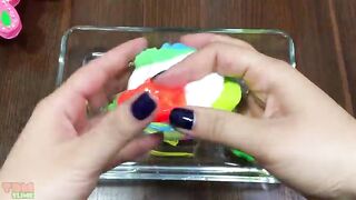 Mixing Random Things into Clear Slime | Slime Smoothie | Satisfying Slime Videos #242
