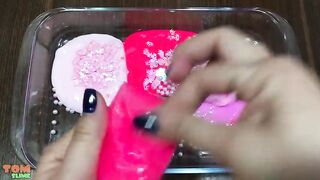 PINK Baby Shark Slime | Mixing Makeup And Beads into Slime | Satisfying Slime Videos #236