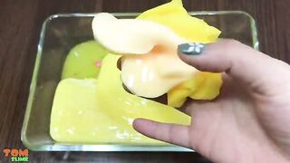 Yellow Slime | Mixing Random Things into Slime | Satisfying Slime Videos #235
