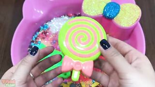 Hello Kitty Slime | Mixing Random Things into Store Bought Slime | Satisfying Slime Videos #231