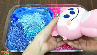 Mickey Mouse & Minnie Pink Vs Blue | Mixing Random Things into Slime | Satisfying Slime Videos #230