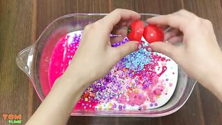 Baby Duck Slime | Mixing Random Things into Glossy Slime | Satisfying Slime Videos #214