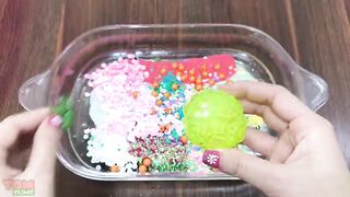 Mixing Random Things into Clear Slime | Slime Smoothie | Satisfying Slime Videos #205