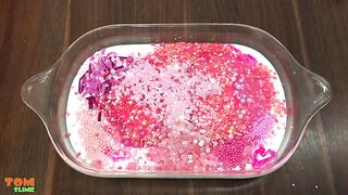Hello Kitty Slime | Mixing Random Things into Glossy Slime | Satisfying Slime Videos #200