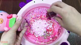 PINK Peppa Pig Slime | Mixing Random Things into Slime | Satisfying Slime Videos #197