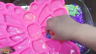 Mixing Random Things into Glossy Slime | Slime Smoothie | Satisfying Slime Videos #189